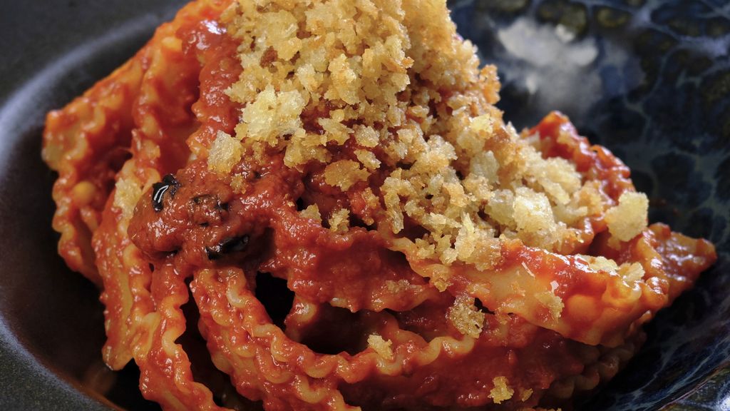 Le pasta con l'anciova di Ciuri