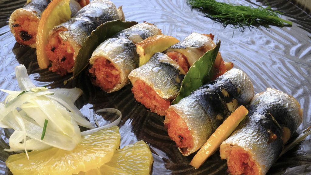 Le sarde a beccafico di Ciuri