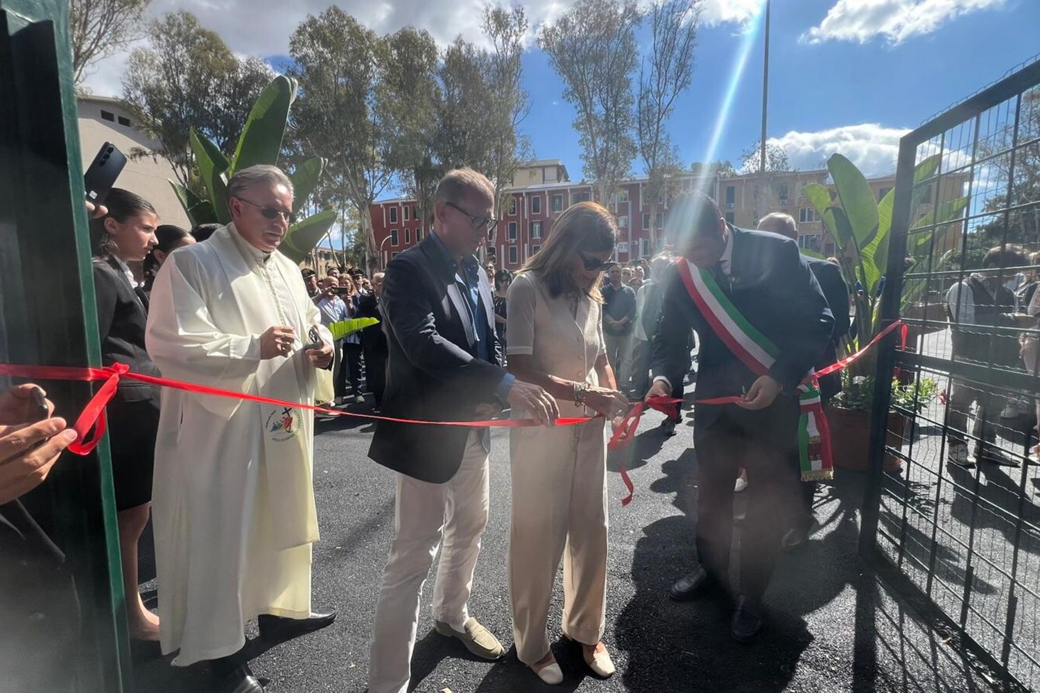 Inaugurazione di Macchitella Lab (Eni) a Gela