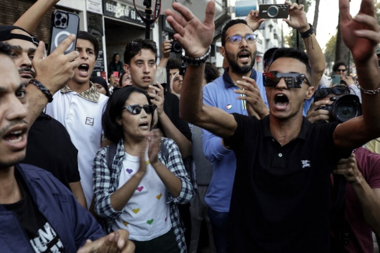 Le proteste in Marocco