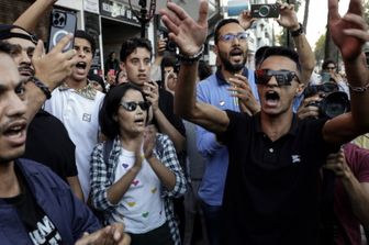Le proteste in Marocco