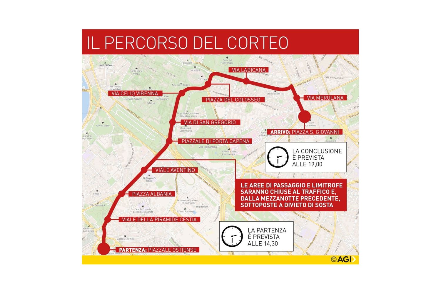 Manifestazione nazionale ProPal oggi a Roma: orario, percorso e mezzi pubblici