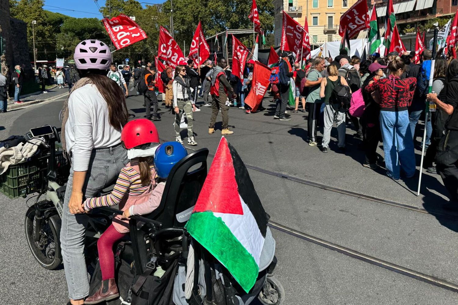 Corteo per la Palestina