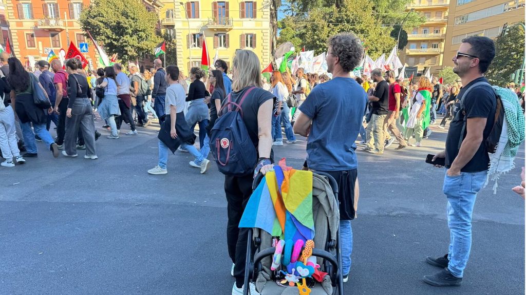 Corteo per la Palestina