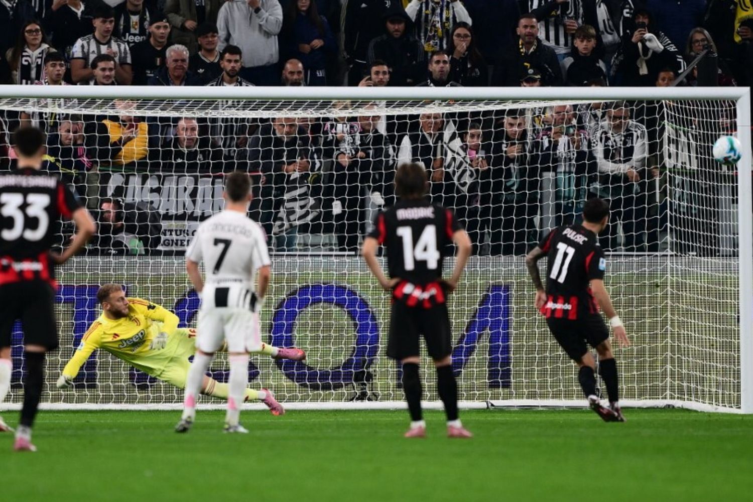 Pulisic e Leao graziano la Juve, all'Allianz Stadium finisce 0-0