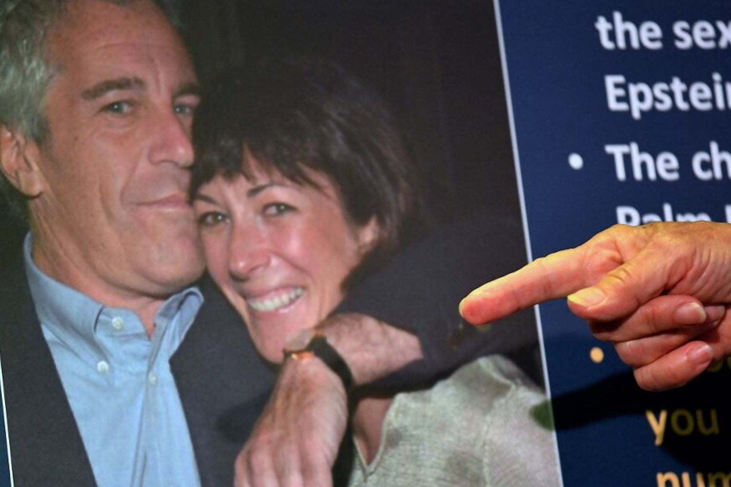 Jeffrey Epstein e Ghilslaine Maxwell