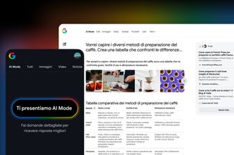 Una ricerca su Google con AI Mode