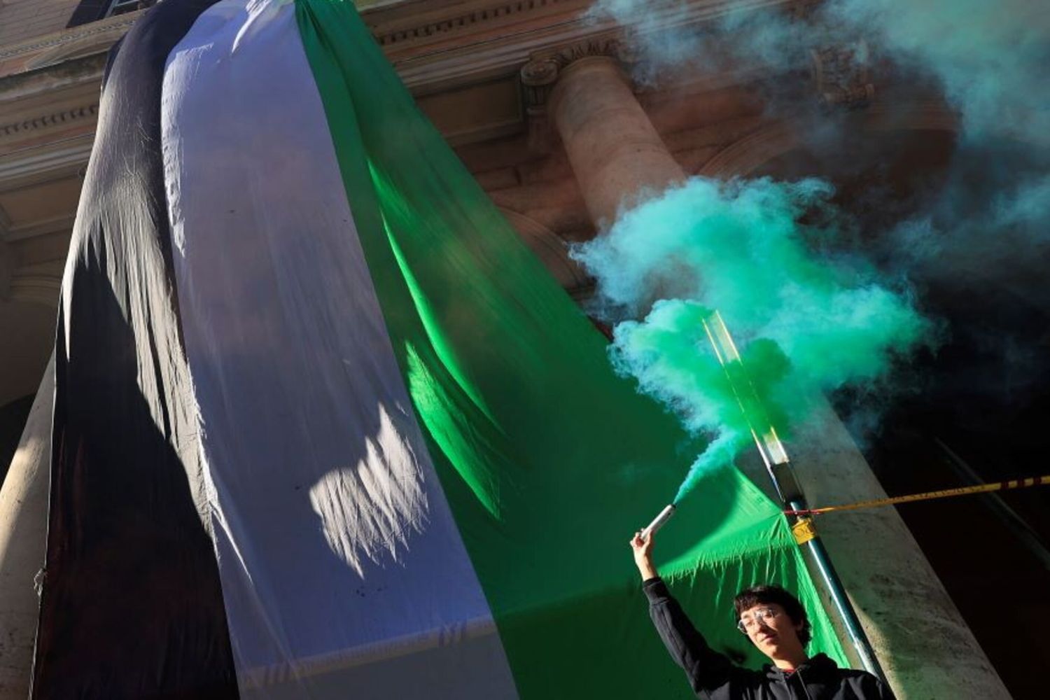 Manifestazione Pro Pal a Roma