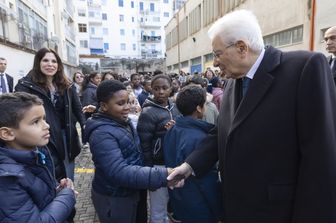 Mattarella visita l'Istituto Comprensivo Statale "Edmondo De Amicis - Leonardo Da Vinci"