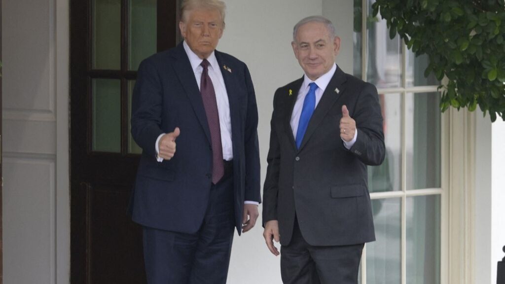Trump con Netanyahu