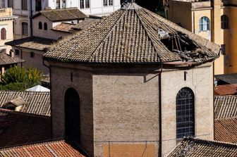 Crollo al carcere di Regina Coeli