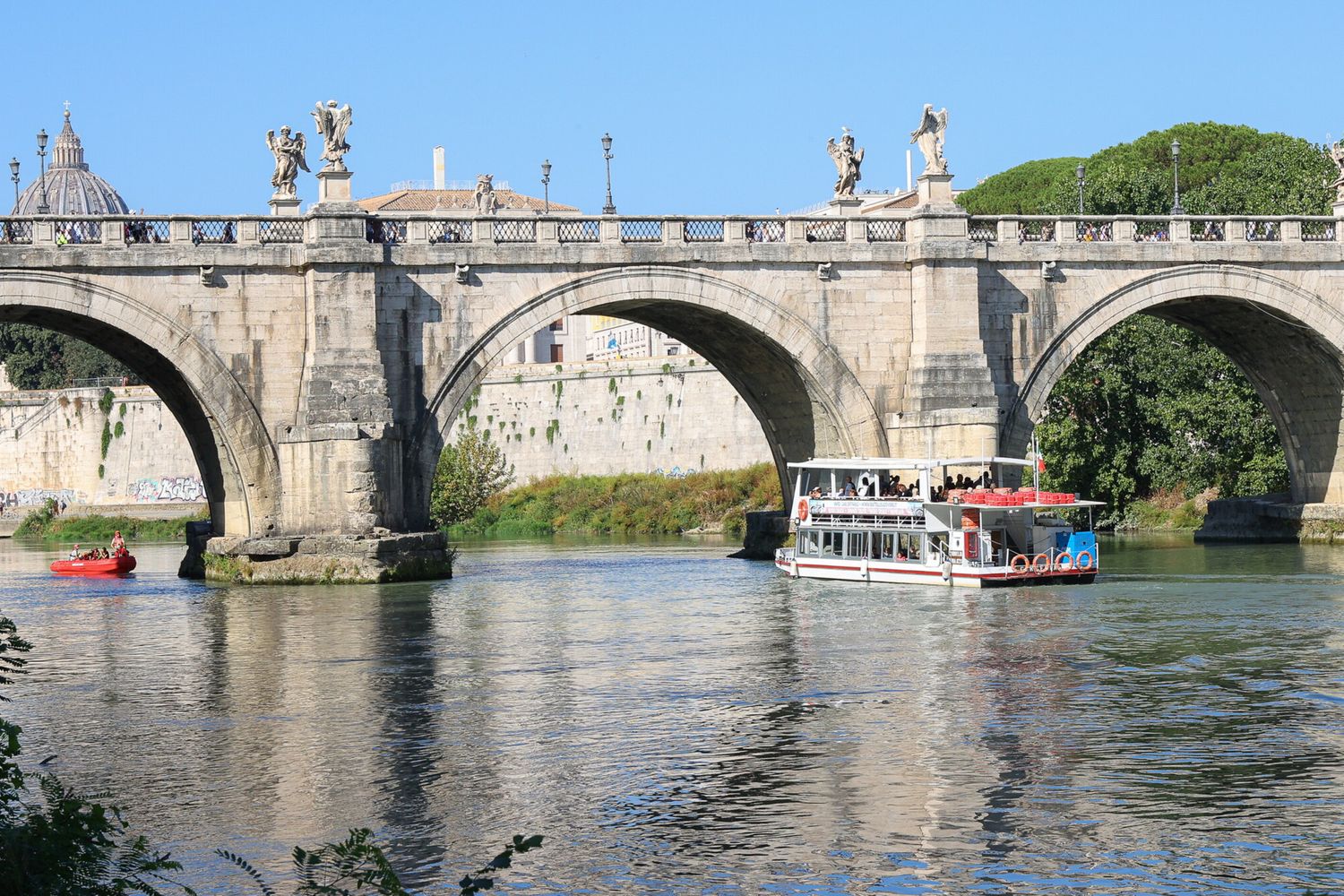 Il Tevere, Ponte Sant'Angelo