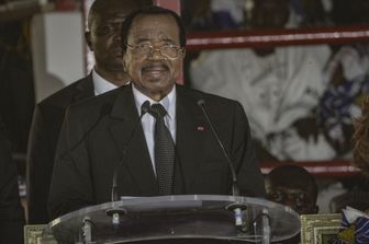 Il presidente in carica del Camerun Paul Biya
