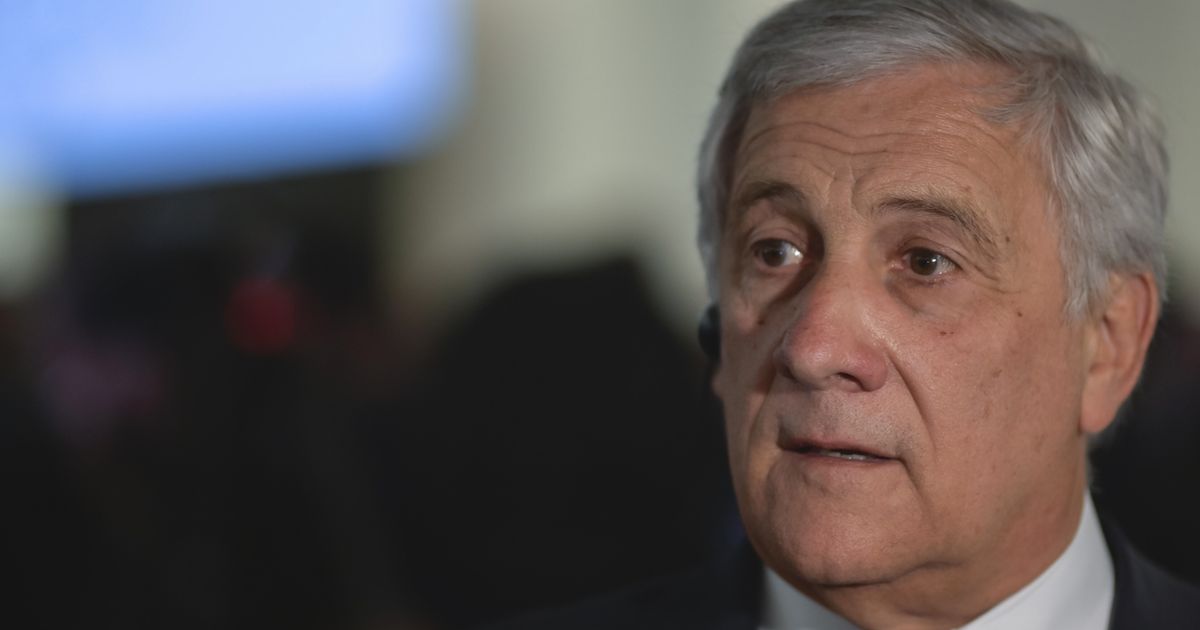Tajani: "L