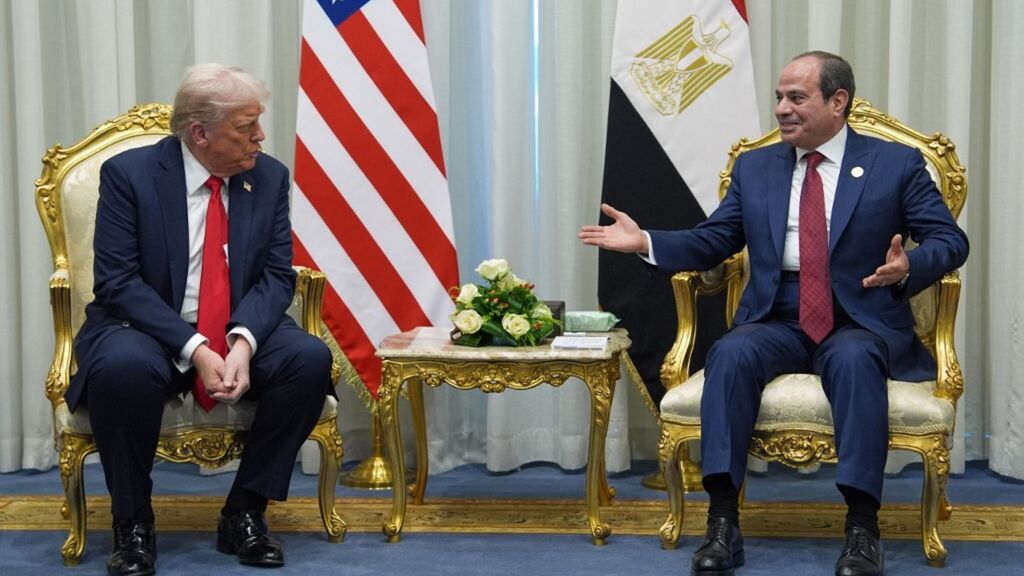 Donald Trump e Abdel Fattah al-Sisi