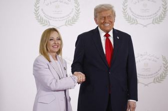 Giorgia Meloni e Donald Trump