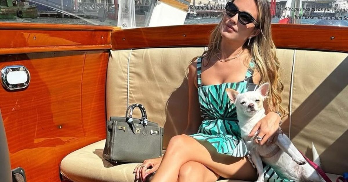 ex modella e imprenditrice aveva sfilato un mese fa sul redcarpet del festival di venezia