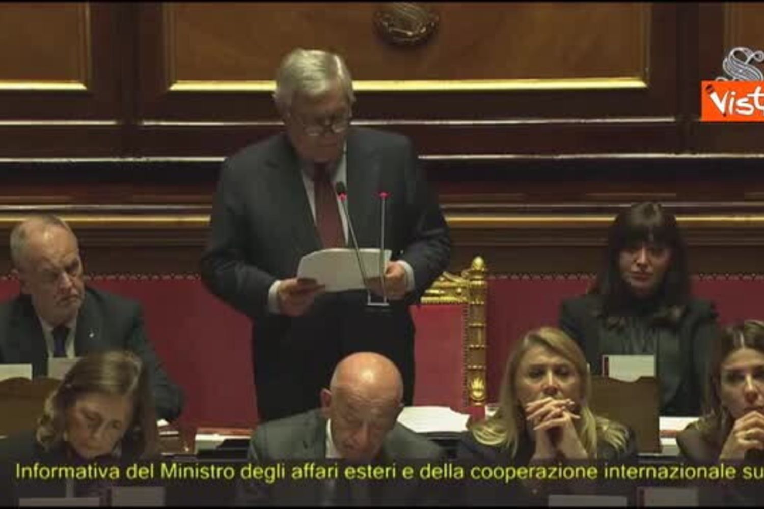 Tajani, piano Trump per Gaza "svolta storica ma legata a un filo"