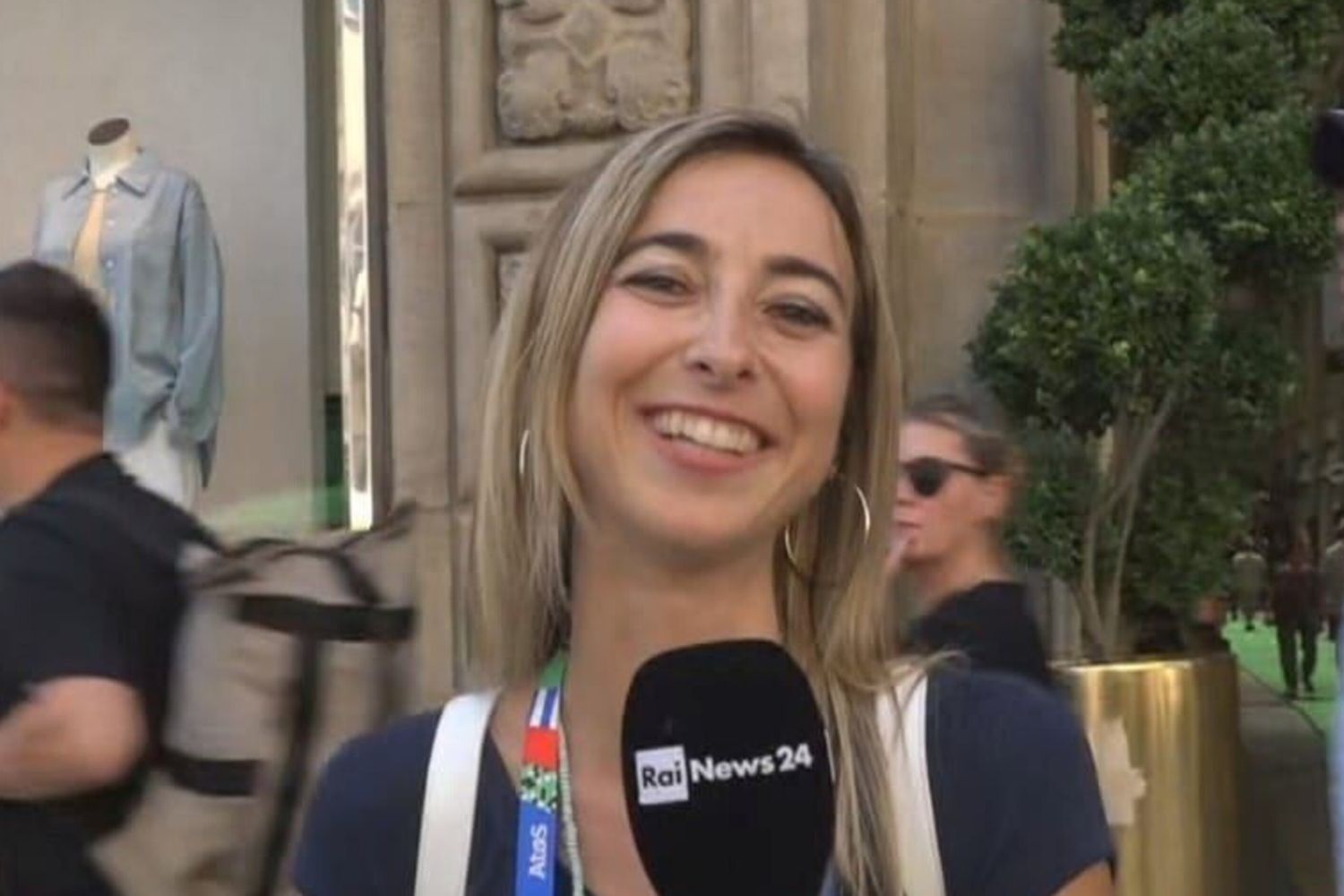 Inviata di RaiNews24, Elisa Dossi