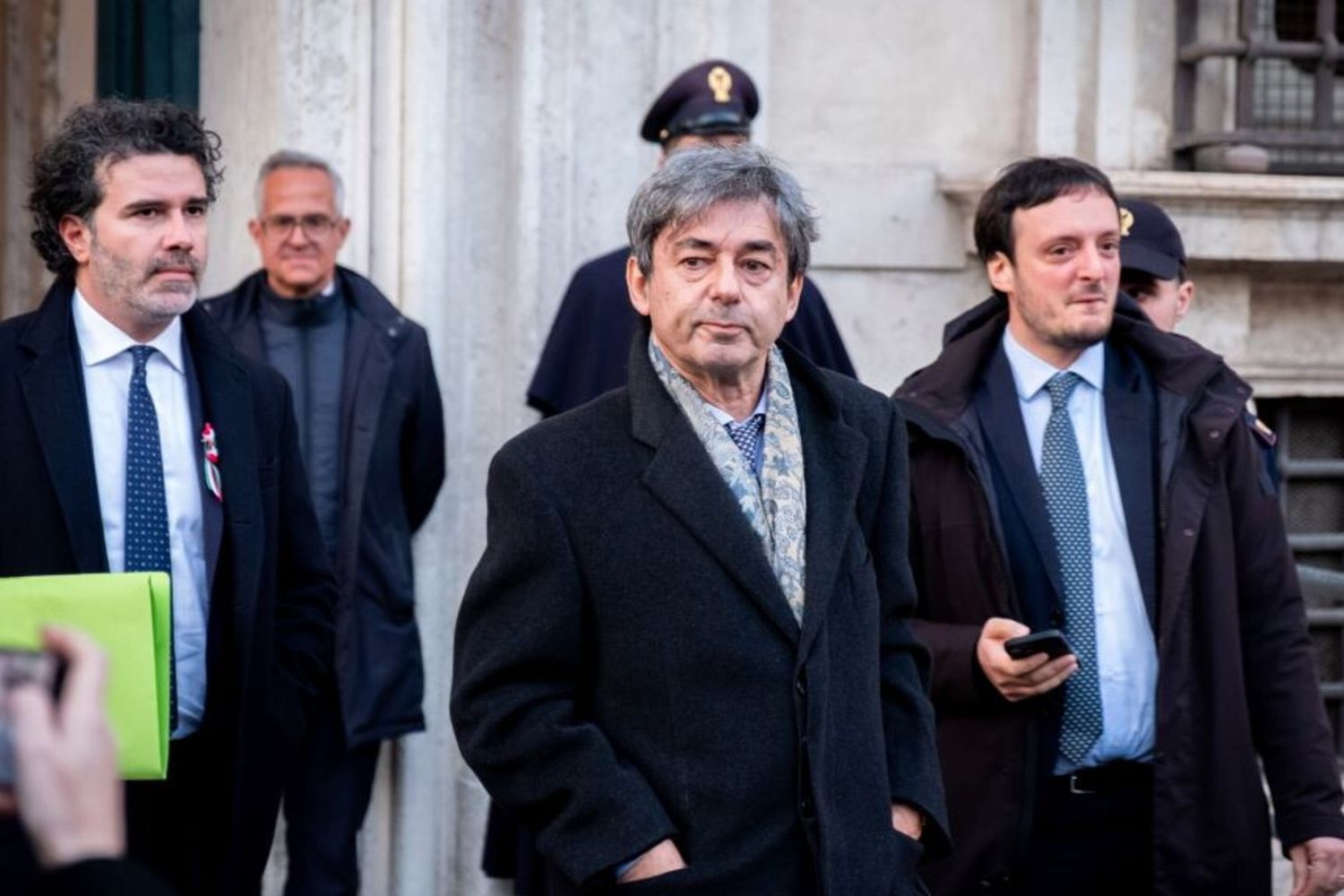 al centro Cesare Parodi