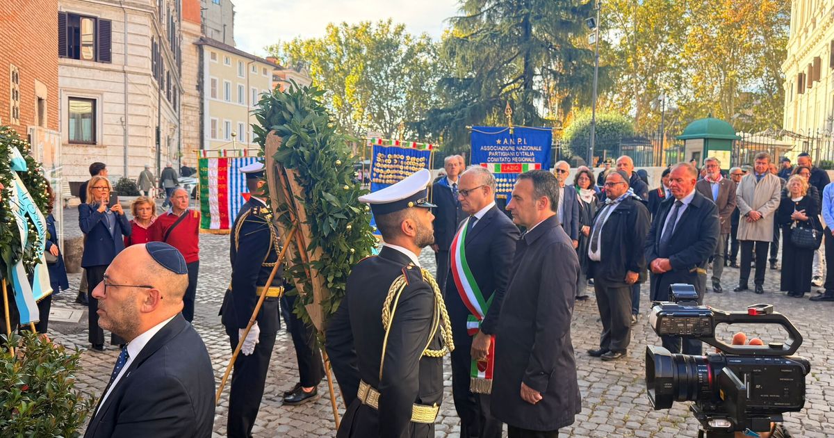 Al Ghetto di Roma il ricordo della deportazione del 1943