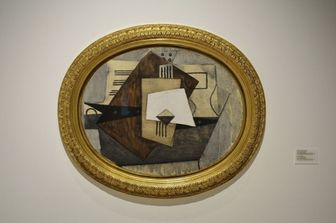 "Natura morta con chitarra" di Picasso