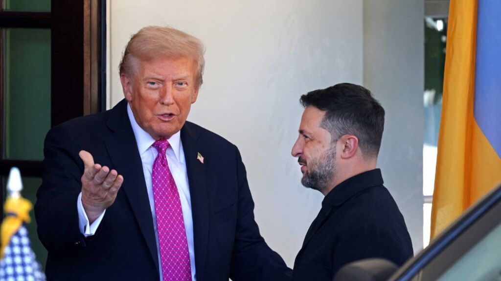 Trump e Zelensky alla Casa Bianca