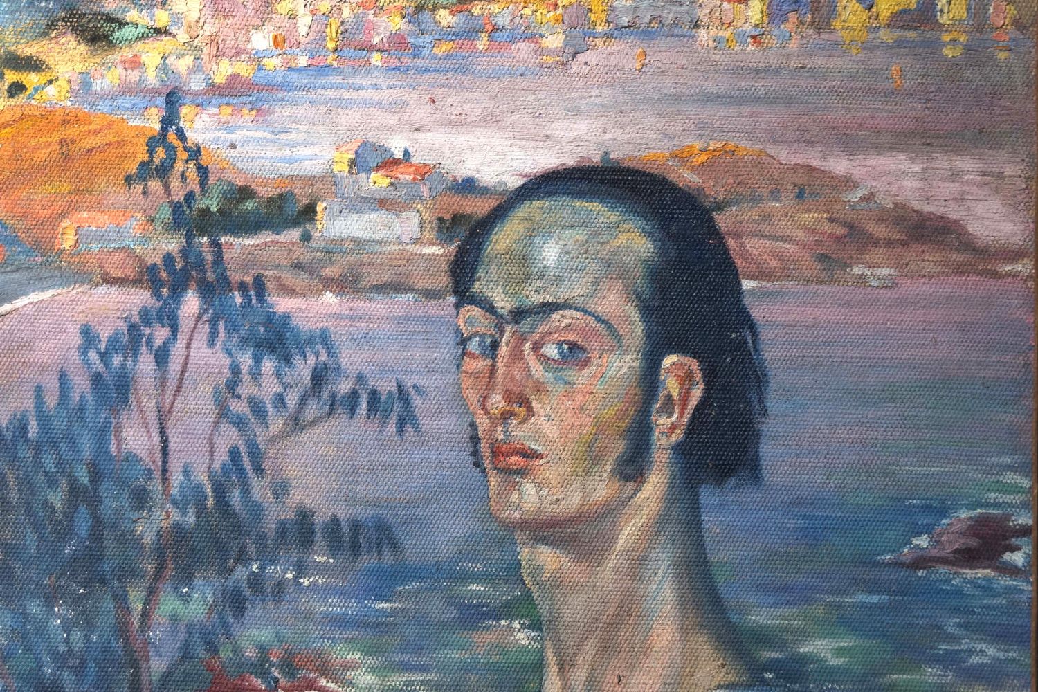 'Autoritratto con il collo di Raffaello’ (1921),