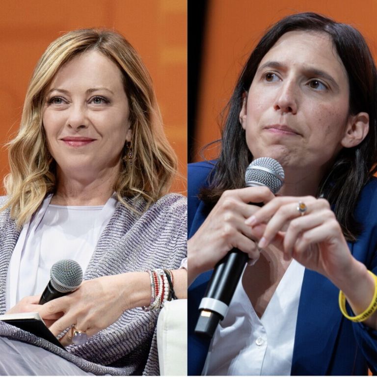 Schlein: "Con la destra democrazia in pericolo". Meloni: "Vergogna, diffondi falsità"