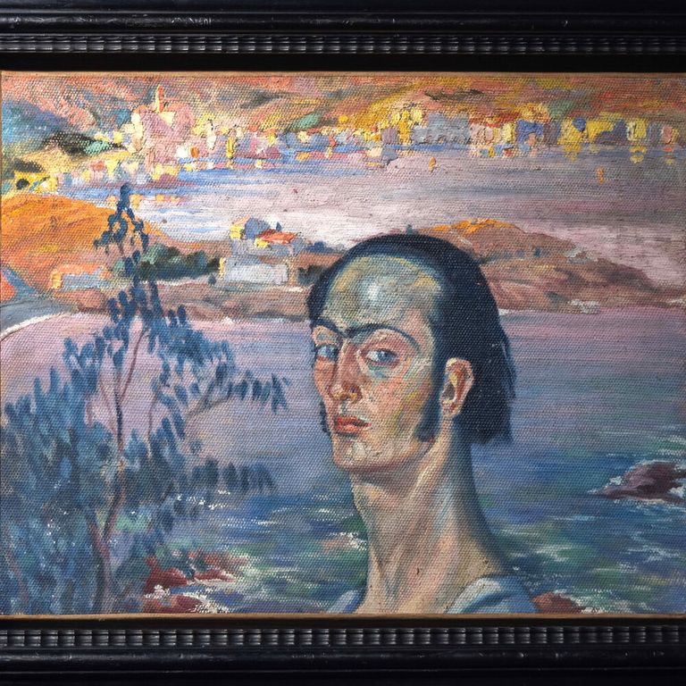 'Autoritratto con il collo di Raffaello’ (1921),