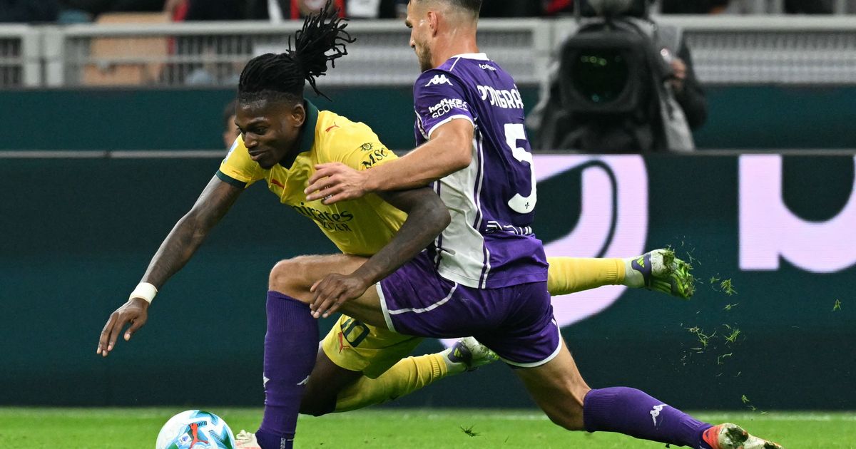 Il Milan batte la Fiorentina 2 1 e va intesta alla classifica