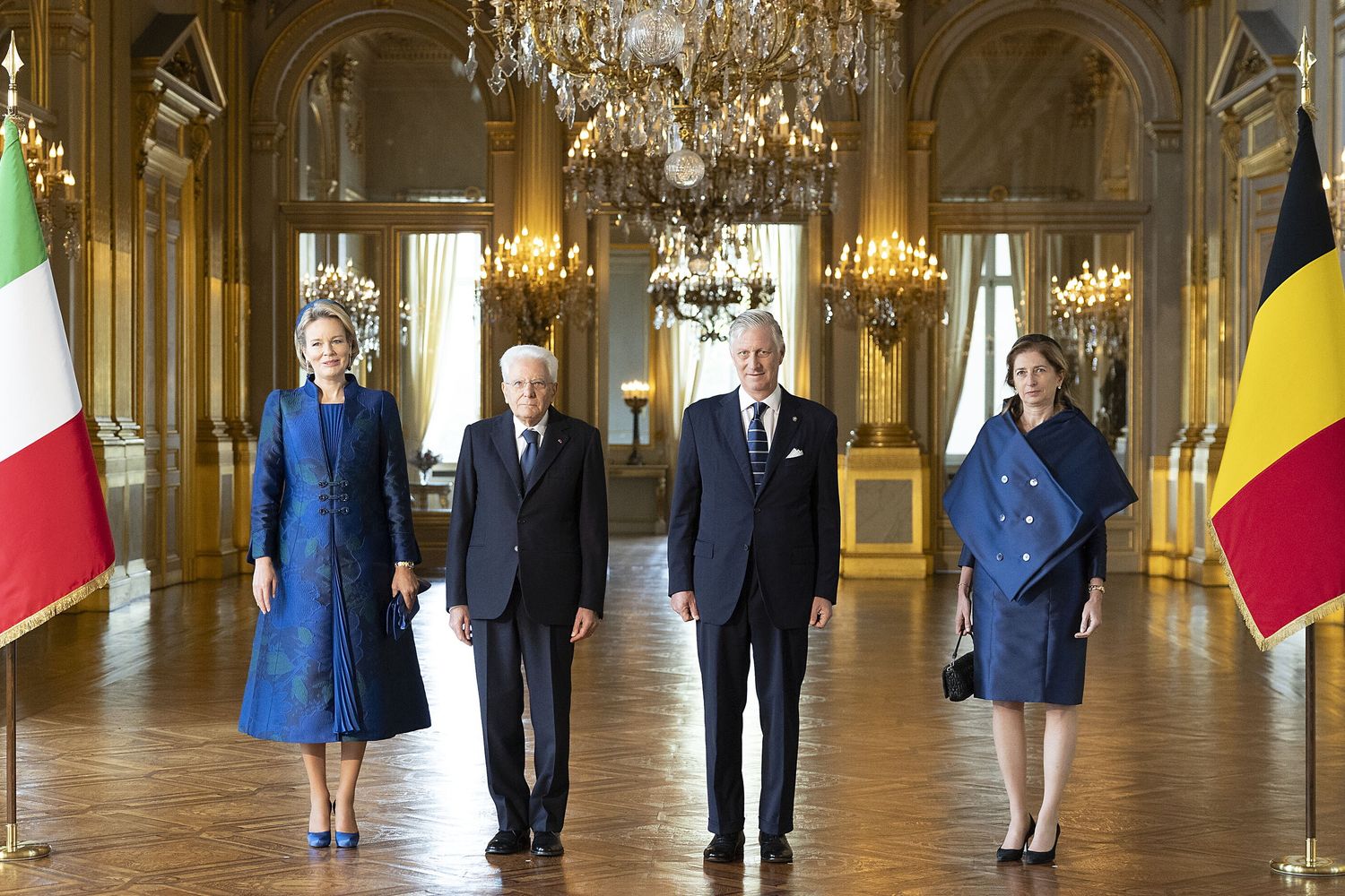 Mattarella in Belgio in visita dai Reali