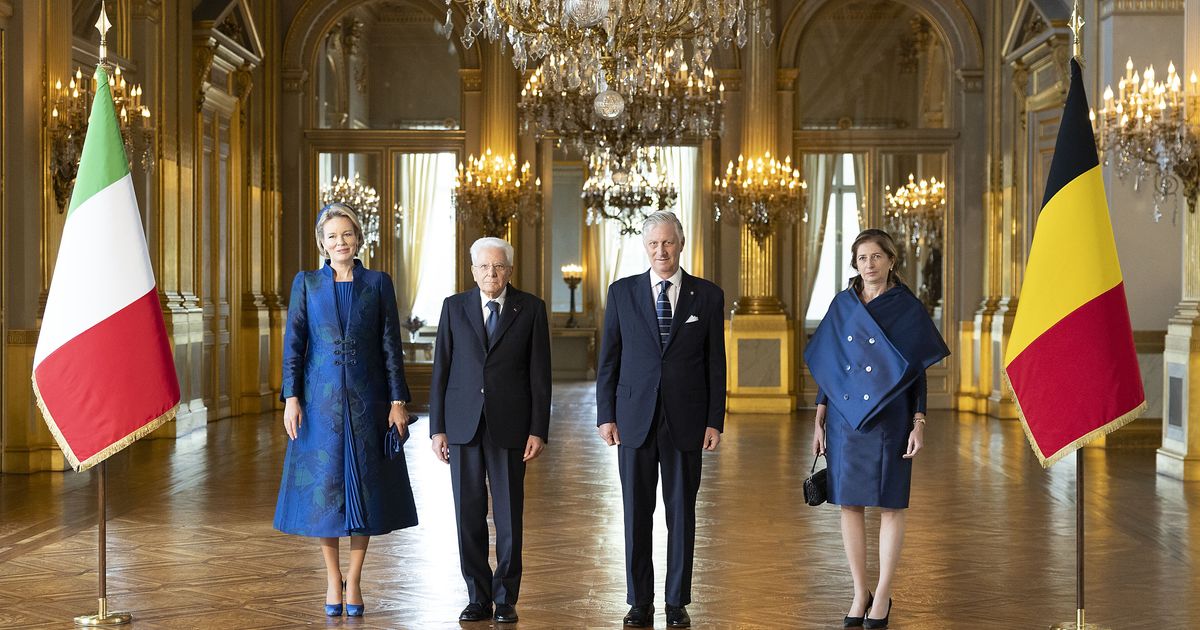 Mattarella in Belgio in visita dai Reali