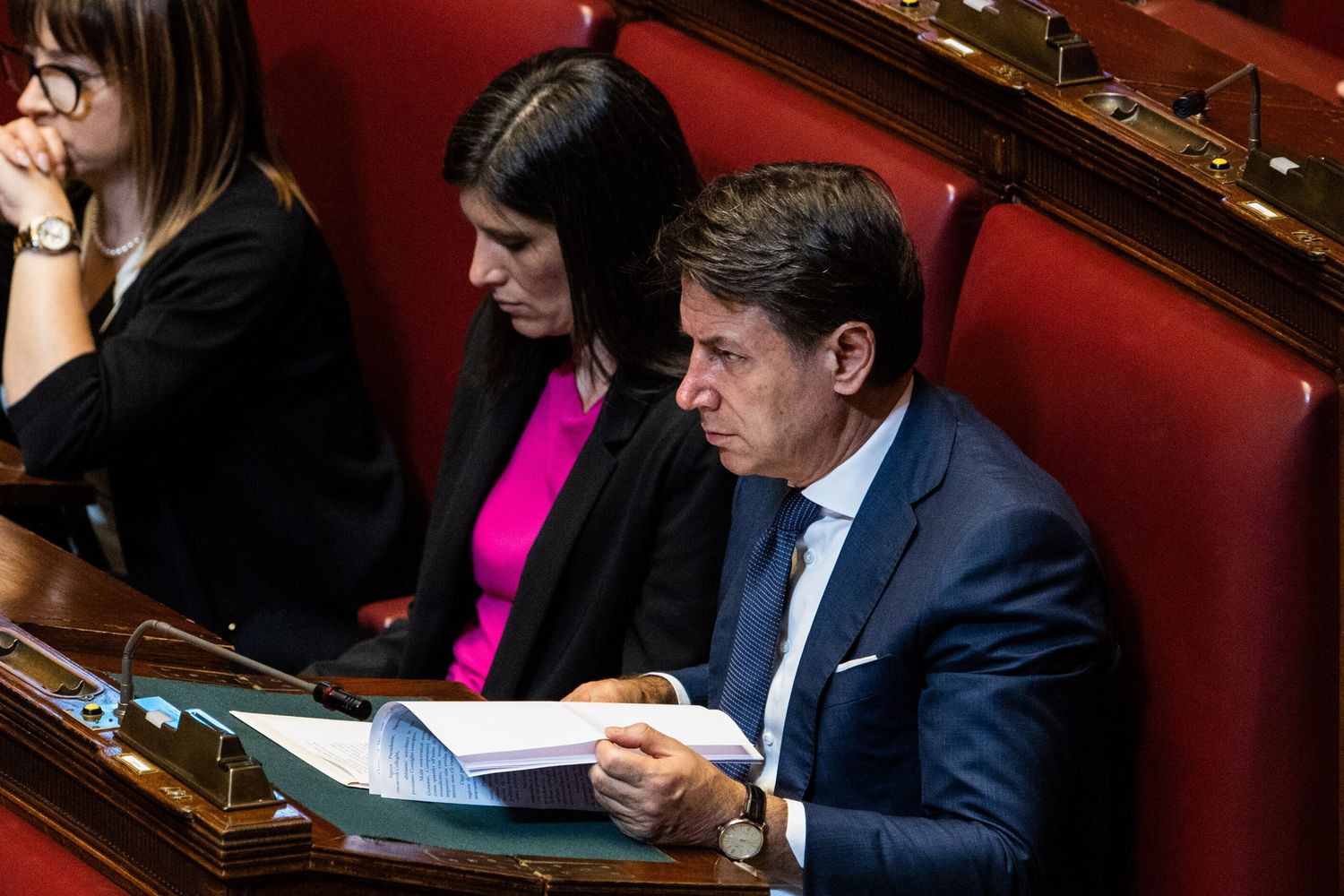 Chiara Appendino e Giuseppe Conte
