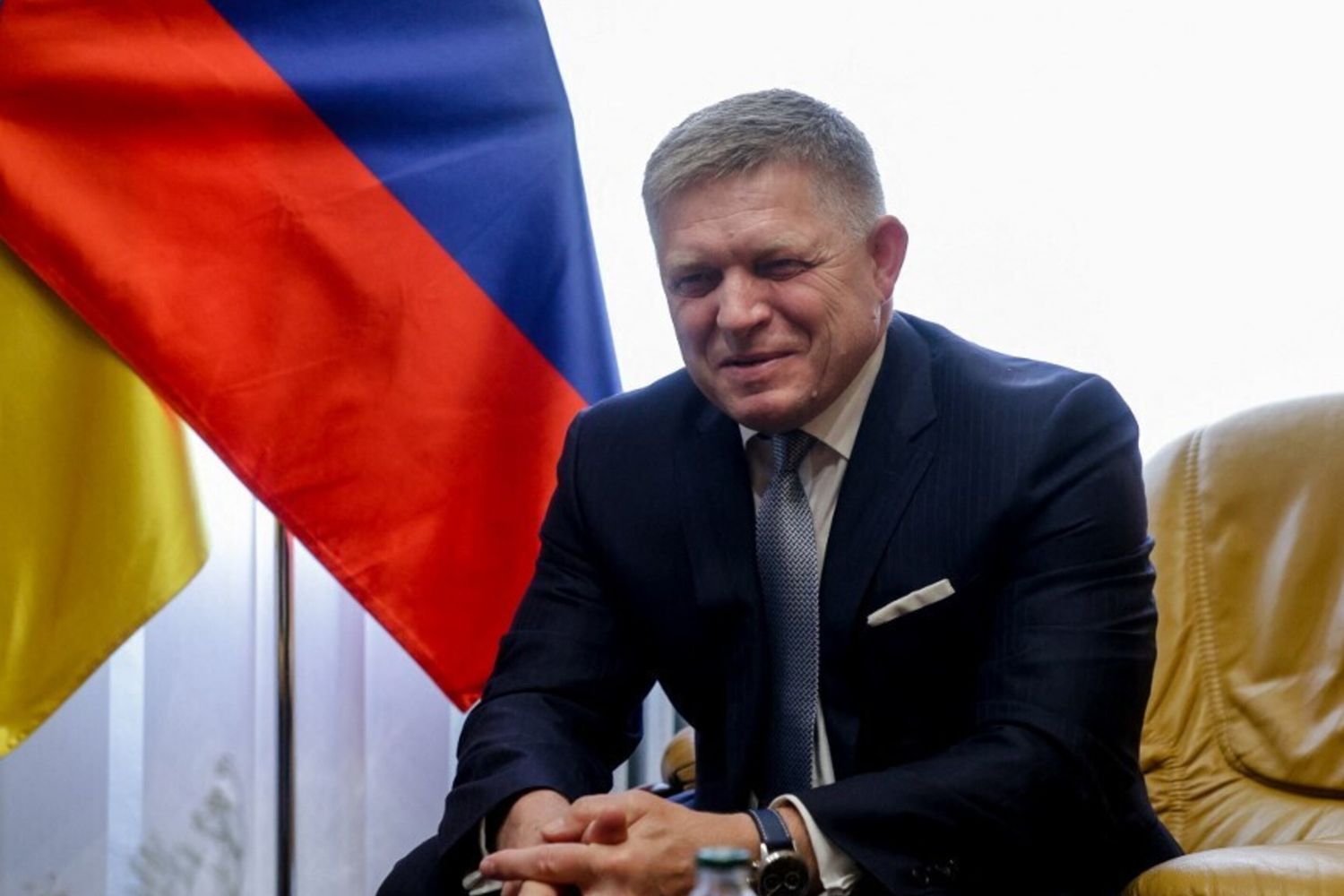 Il premier slovacco Robert Fico