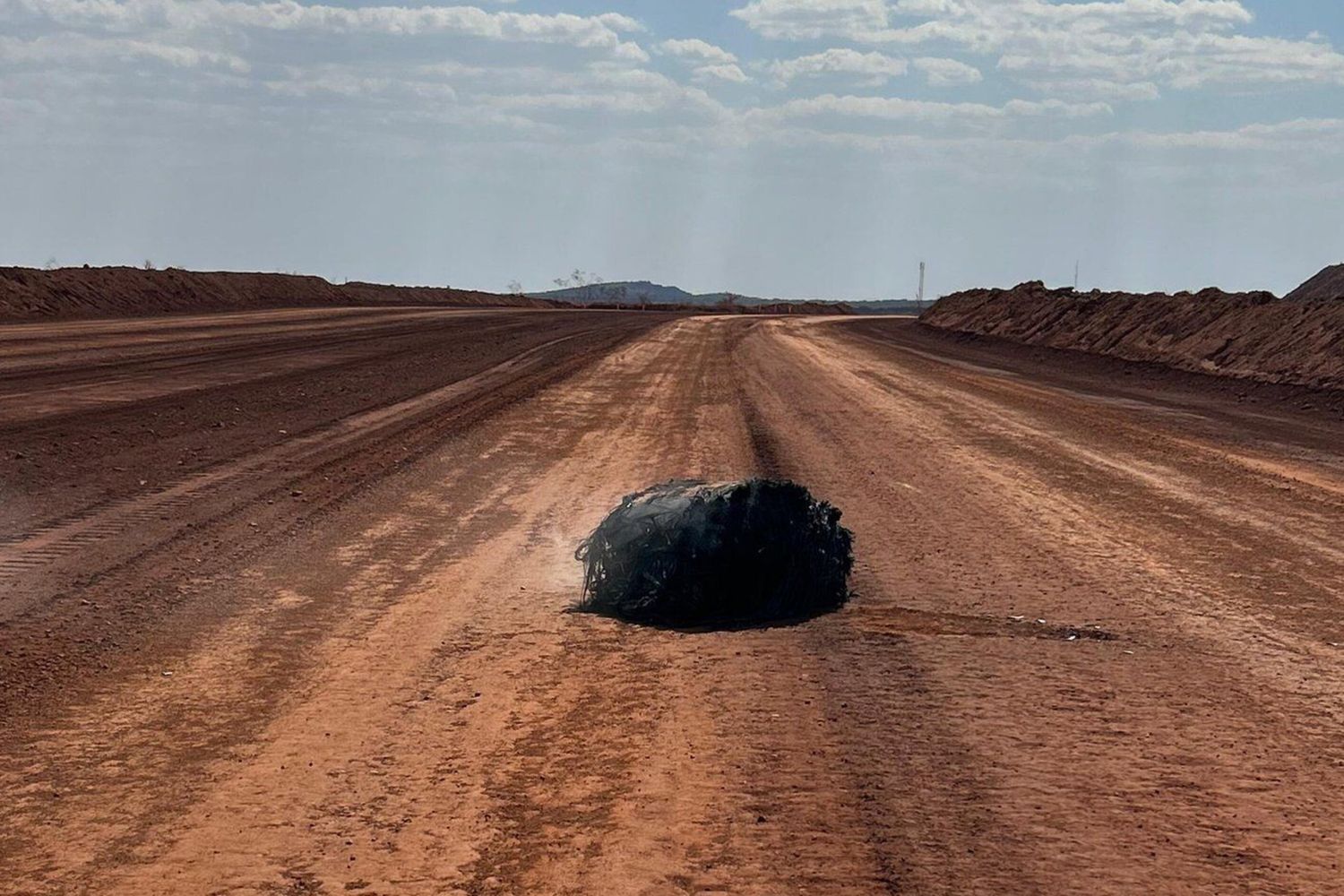 Frammento di detriti spaziali