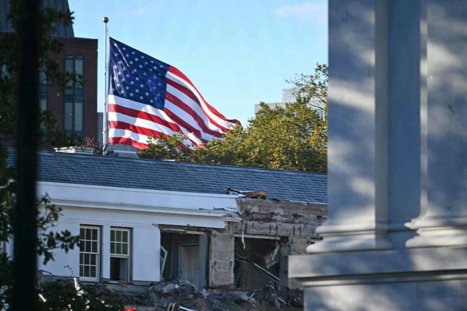 Lavori alla Casa Bianca