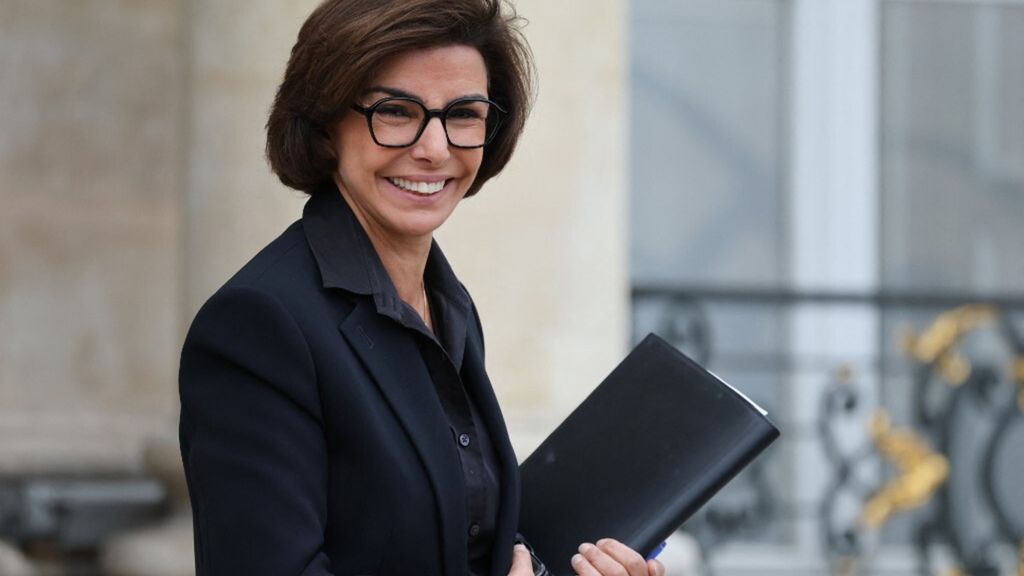 La ministra della Cultura francese Rachida Dati