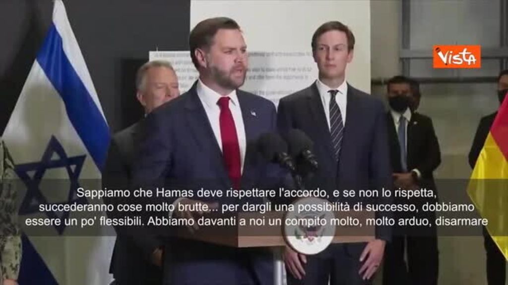 Parigi avverte: "Hamas sta riprendendo il controllo di Gaza". Vance in Israele incontra Netanyahu
