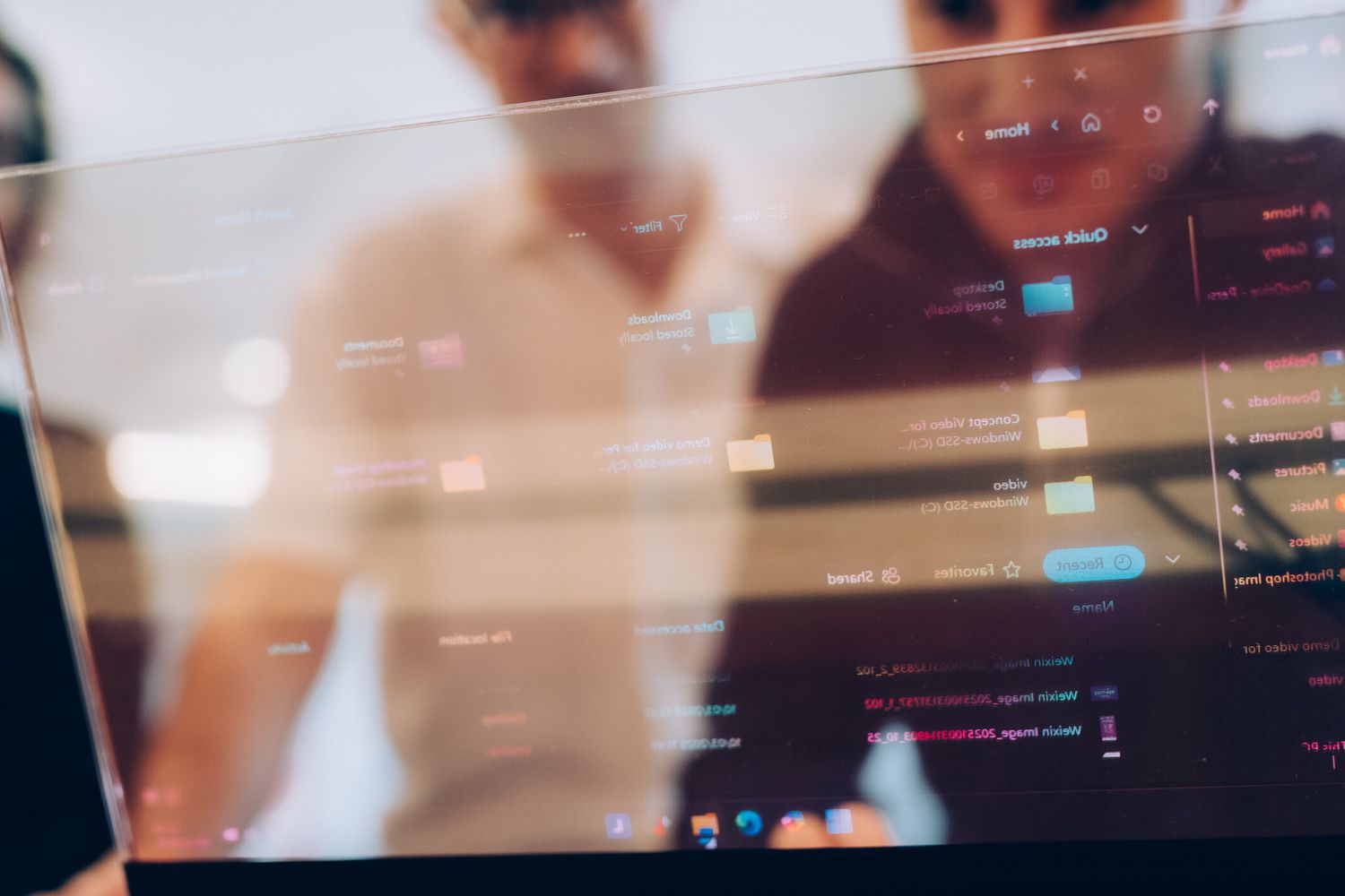 Il display trasparente di Lenovo