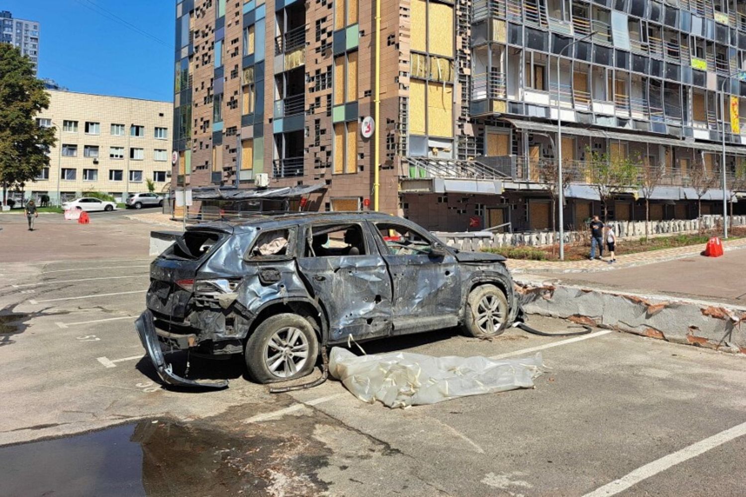 Attacco a Kiev - immagine di repertorio