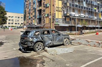 Attacco a Kiev - immagine di repertorio