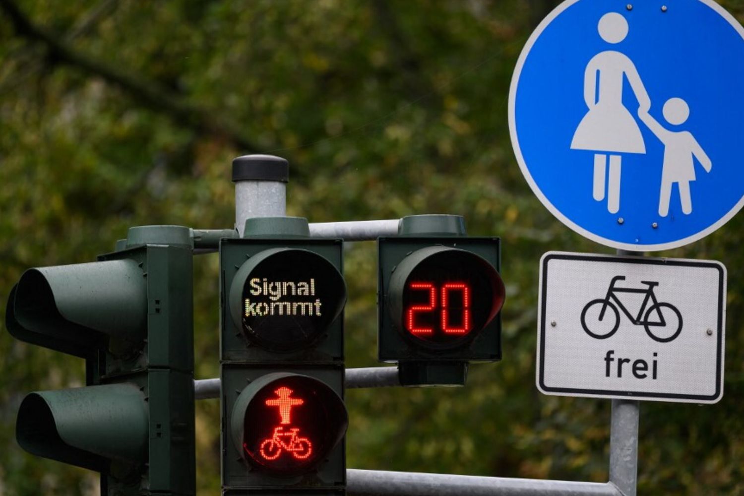 Semaforo con countdown