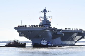 La portaerei Ford, l'arma più letale della Marina