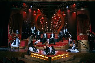 Première  "Moulin Rouge! Il Musical" al Sistina Chapiteau