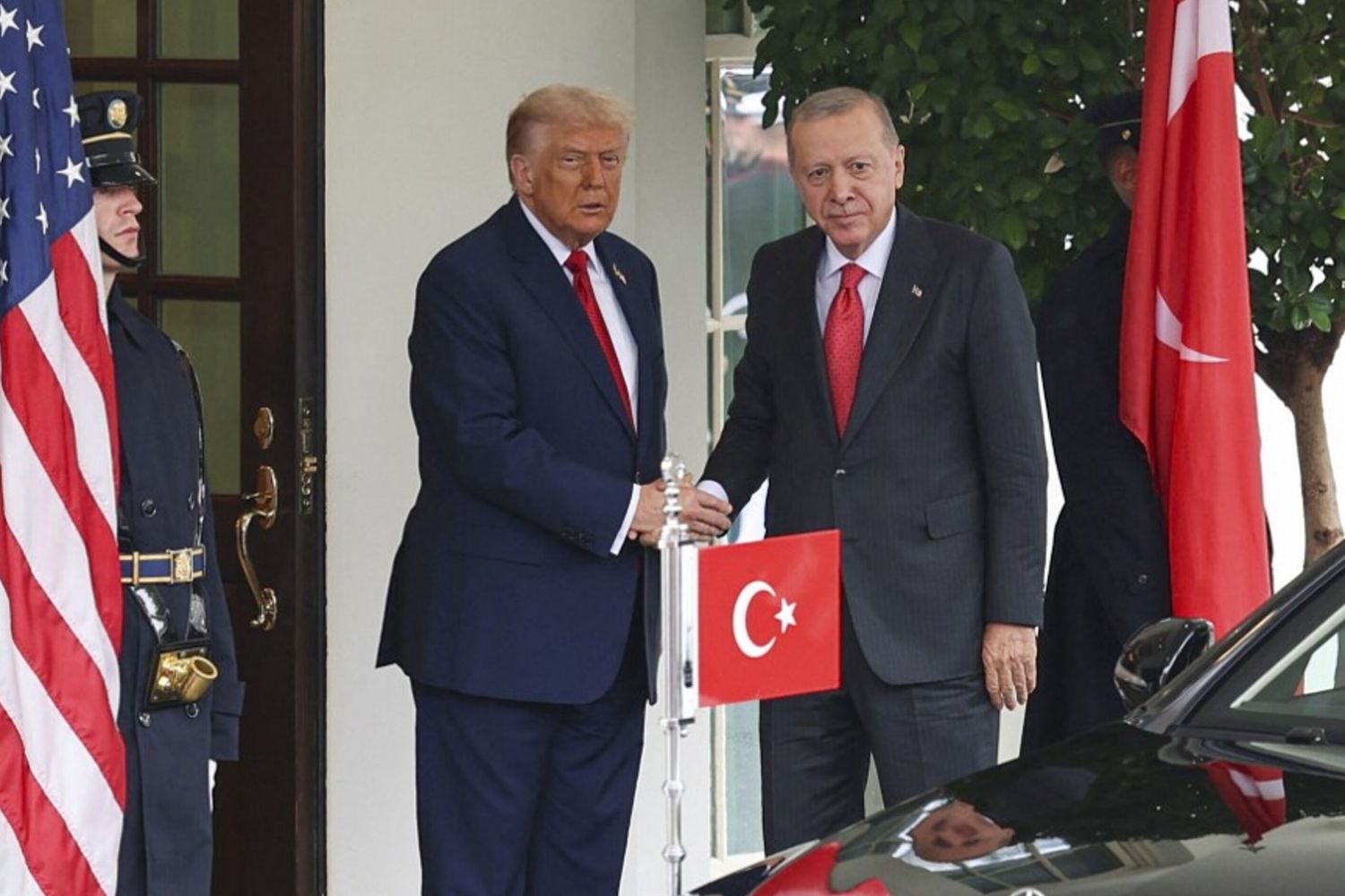Trump e Erdogan alla Casa Bianca