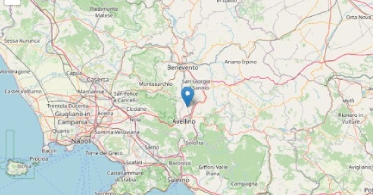 Terremoto in Irpinia di magnitudo 4, paura e gente in strada. Nella notte scossa, 3.1 ai C...
