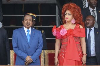 Il presidente del Camerun Paul Biya e sua moglie Chantal Biya