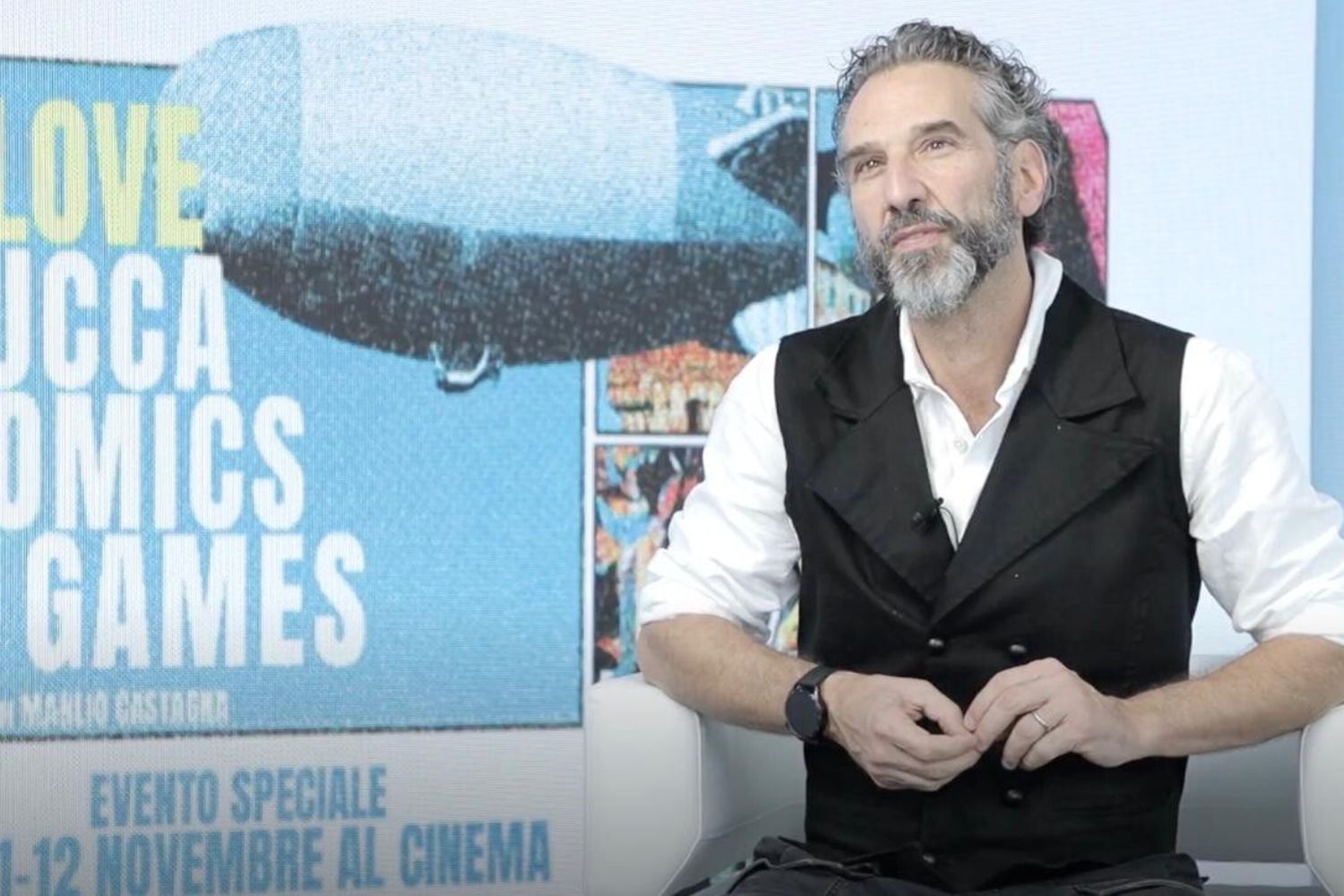 Il regista e scrittore Manlio Castagna