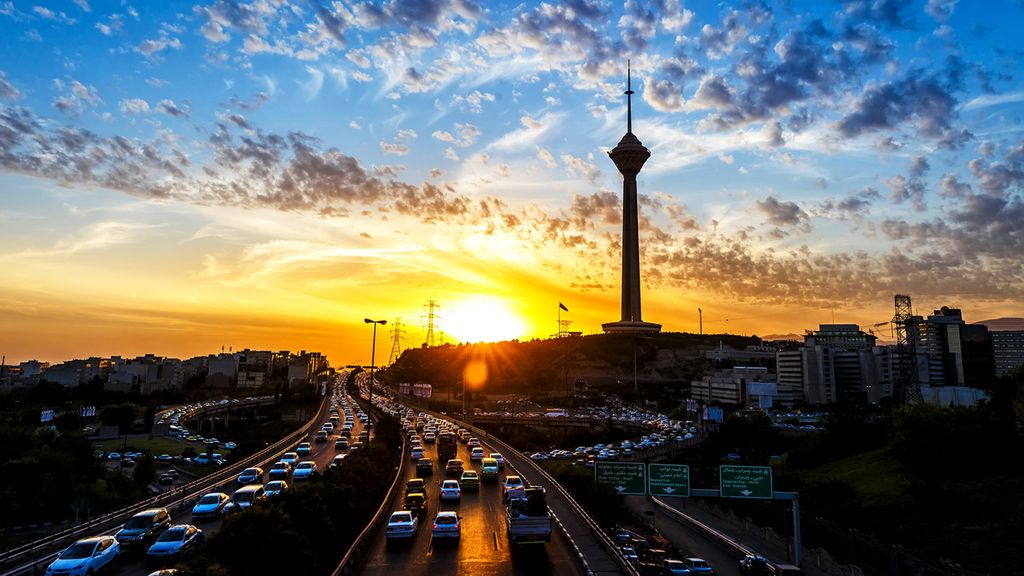 La Milad Tower a Teheran